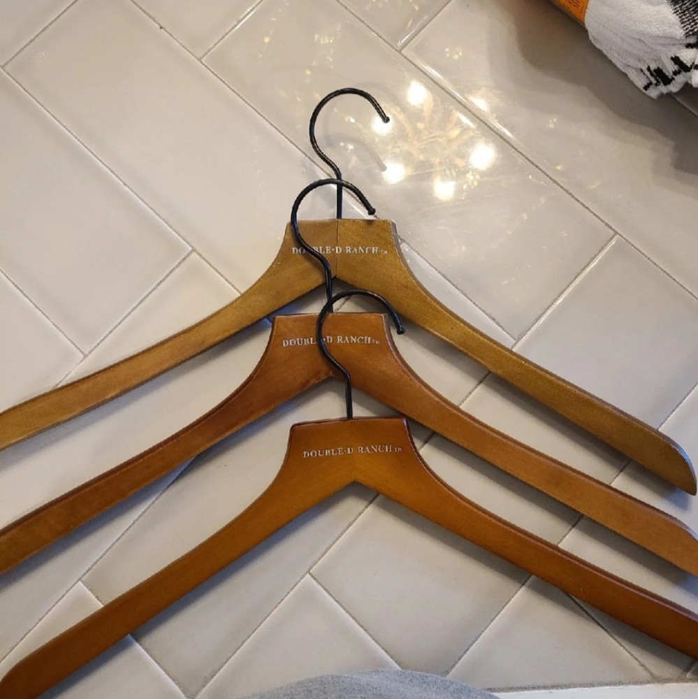 Set of 3 Double D Ranch Hangers